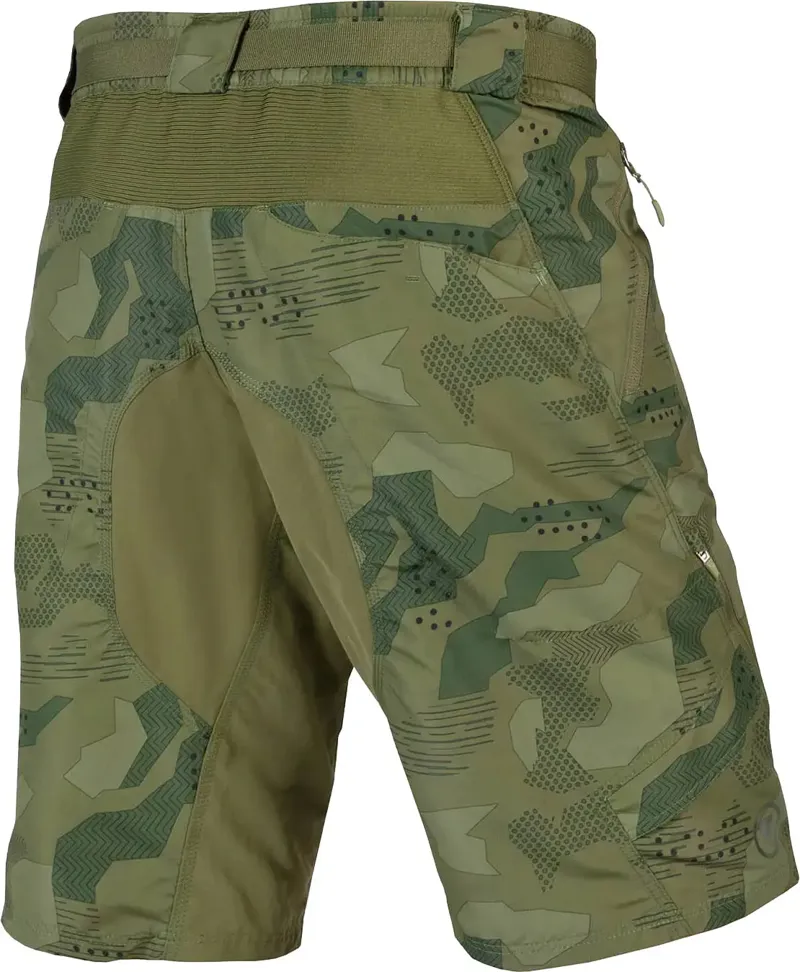 Endura Hummvee Shorts II with Liner Olive Camo-1